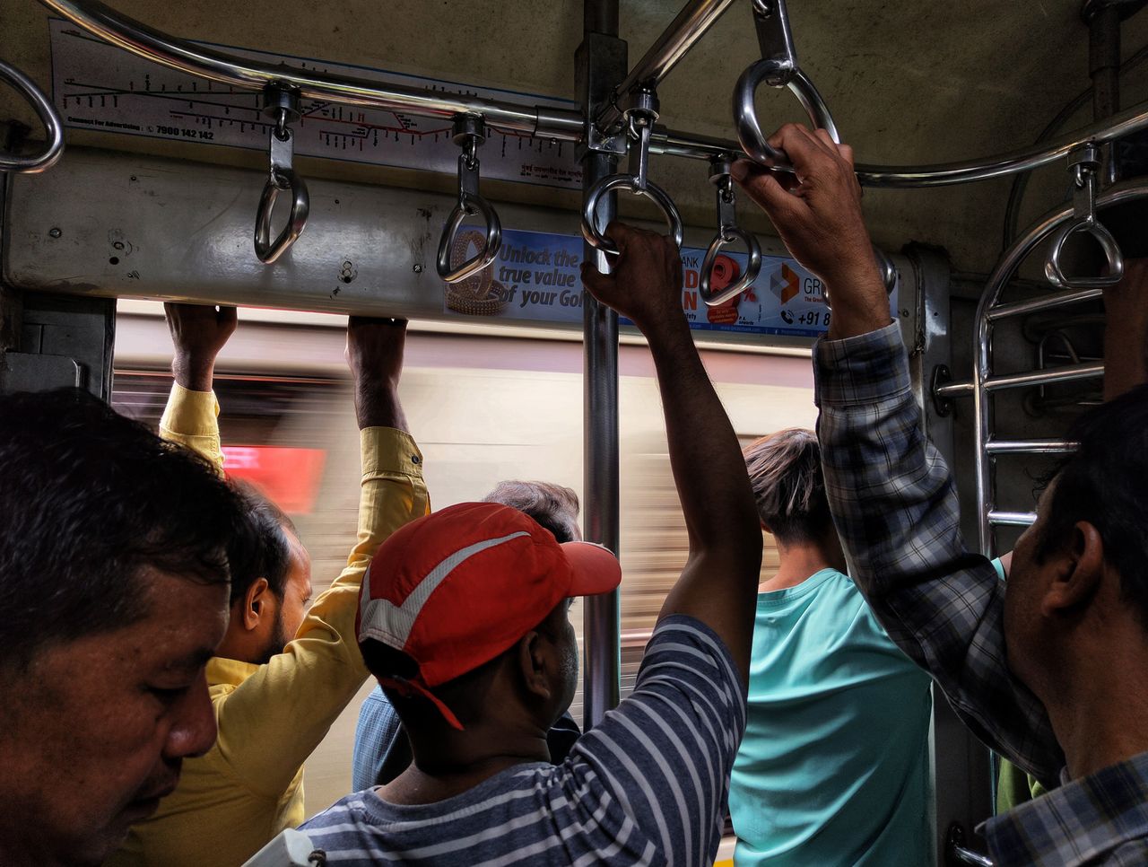 Dharavi and Local Train Walk